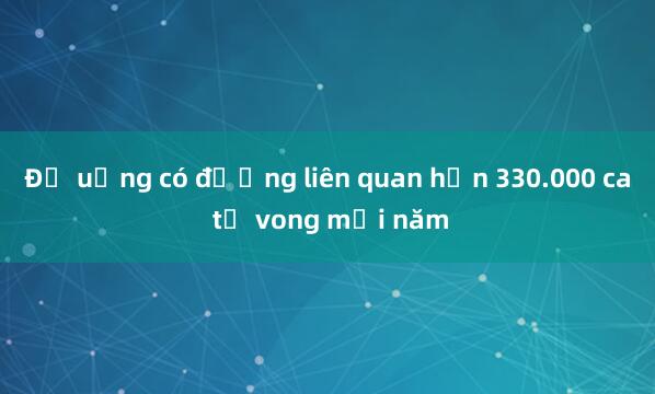 Đồ uống có đường liên quan hơn 330.000 ca tử vong mỗi năm